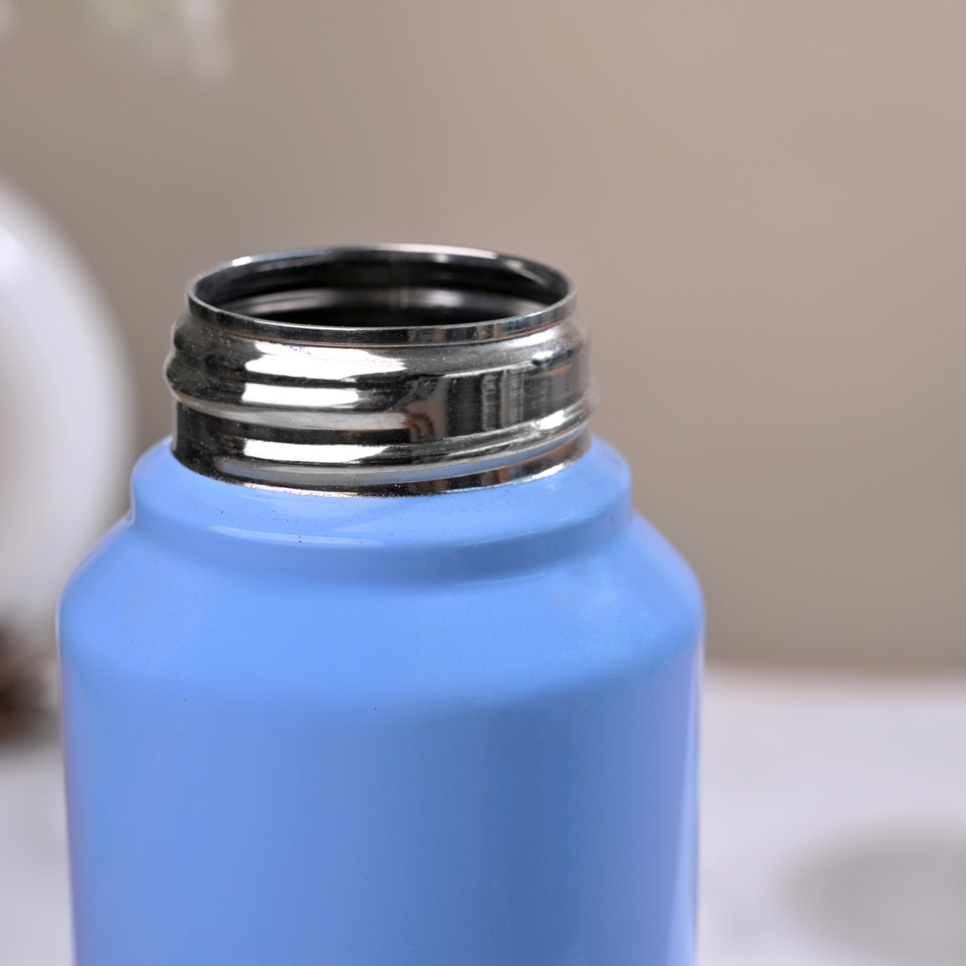 Blue Stainless Steel Water Bottle