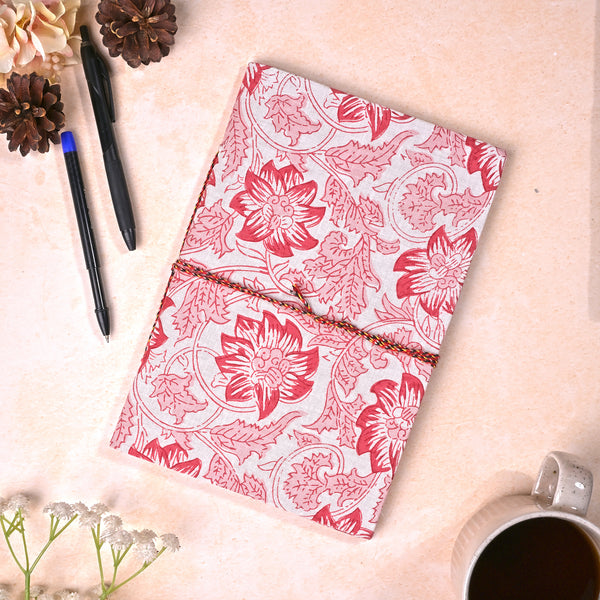 Charming Floral Handmade Diary (10x7inch)