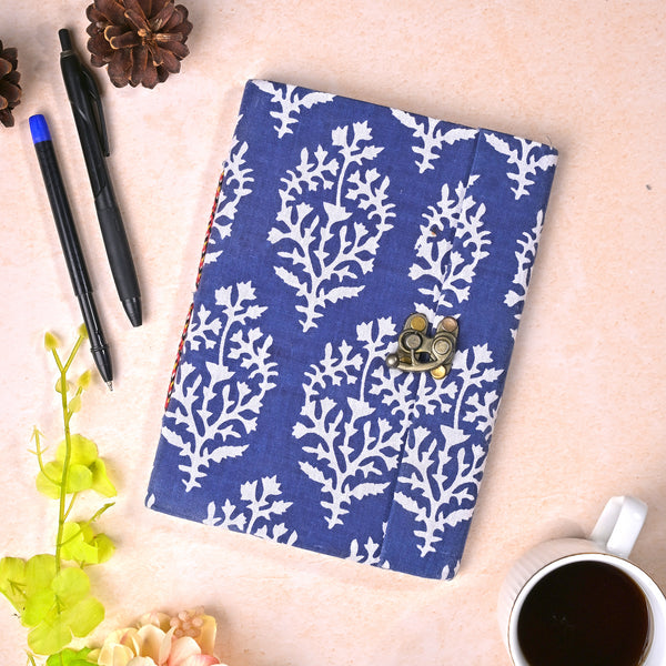 Dabu Print Diary with Lock (7x5inch)