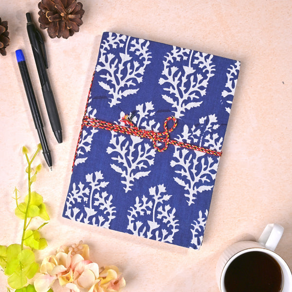 Exquisite Fabric Covered Diary (7x5inch)
