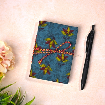 Handcrafted Diary with Fabric Cover (5x3.5inch)