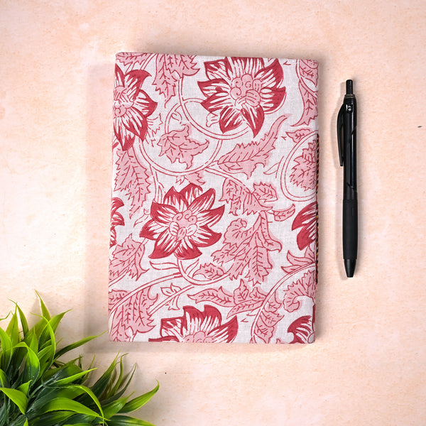 Elegant and Secure Floral Diary (10x7inch)