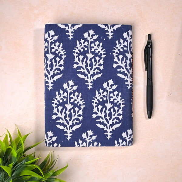 Artisan Dabu Print Lockable Diary (10x7inch)