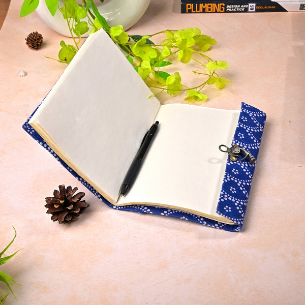 Aesthetic Handmade Diary with Lock (4x3inch)