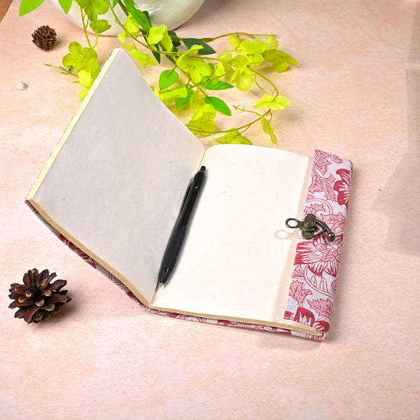 Beautiful Floral Diary with Lock (4x3inch)