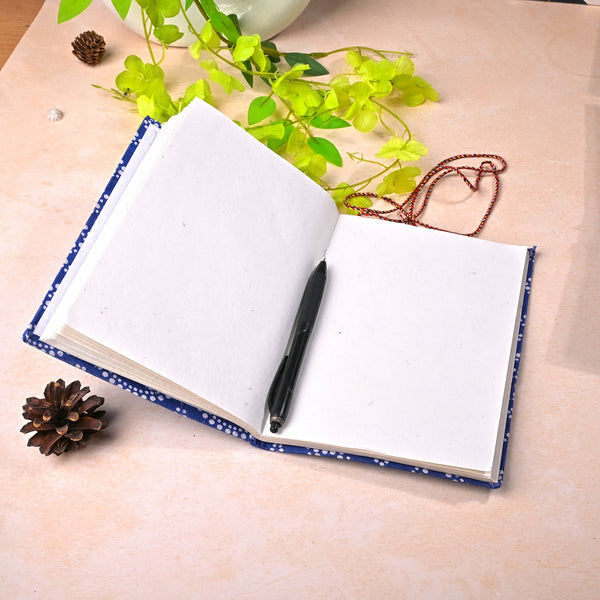 Handblock Fabric Covered Diary (4x3inch)