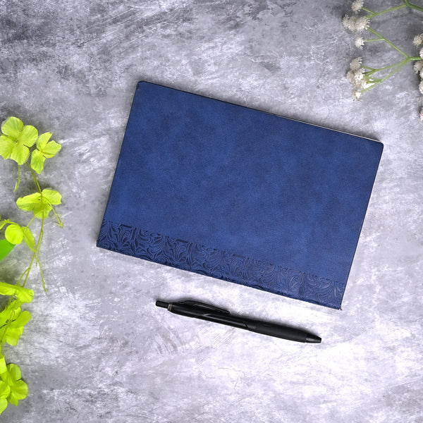 Royal Blue Rexine Cover Diary (6x8inch)