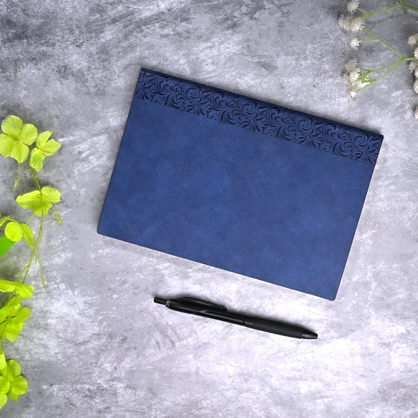 Royal Blue Rexine Cover Diary (6x8inch)