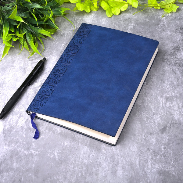 Royal Blue Rexine Cover Diary (6x8inch)