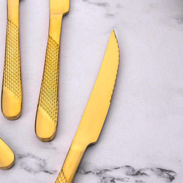 Radiant Gold Stainless Knife (Set of 4)