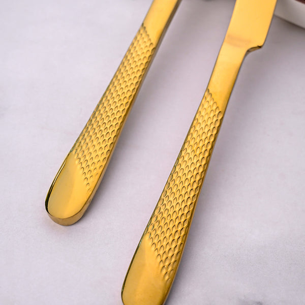 Radiant Gold Stainless Knife (Set of 2)