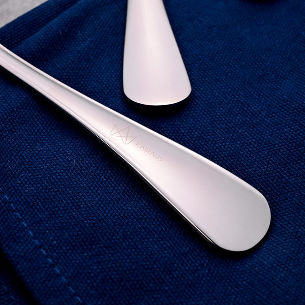 Sleek & Shiny Stainless Steel Spoons (Set of 2)