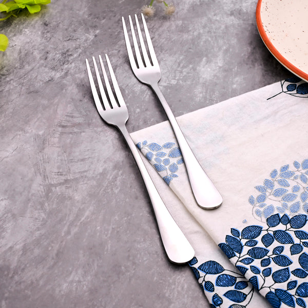 Snappy Silver Forks (Set of 2)