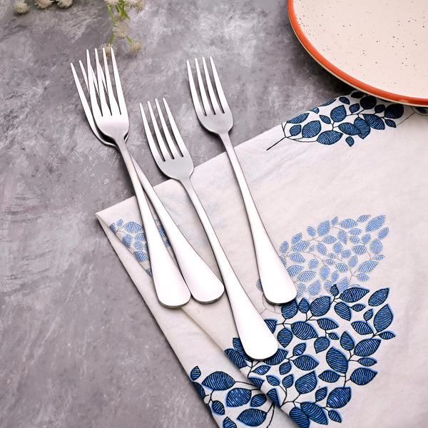 Snappy Silver Forks (Set of 4)