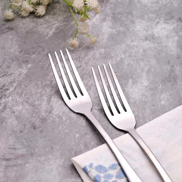 Snappy Silver Forks (Set of 2)