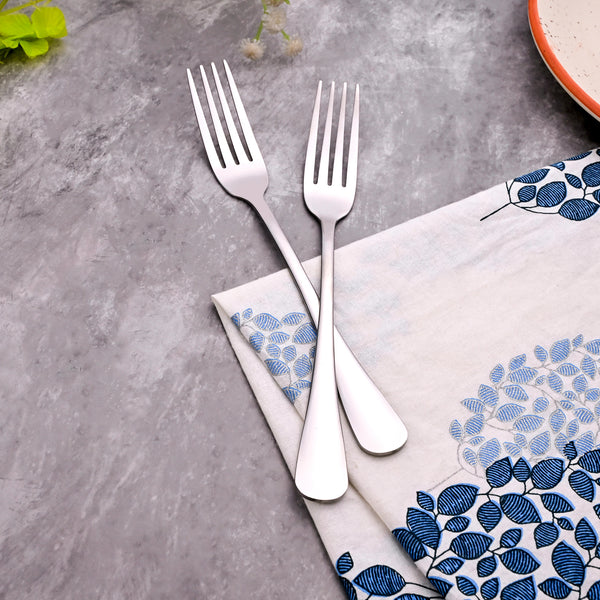 Snappy Silver Forks (Set of 2)
