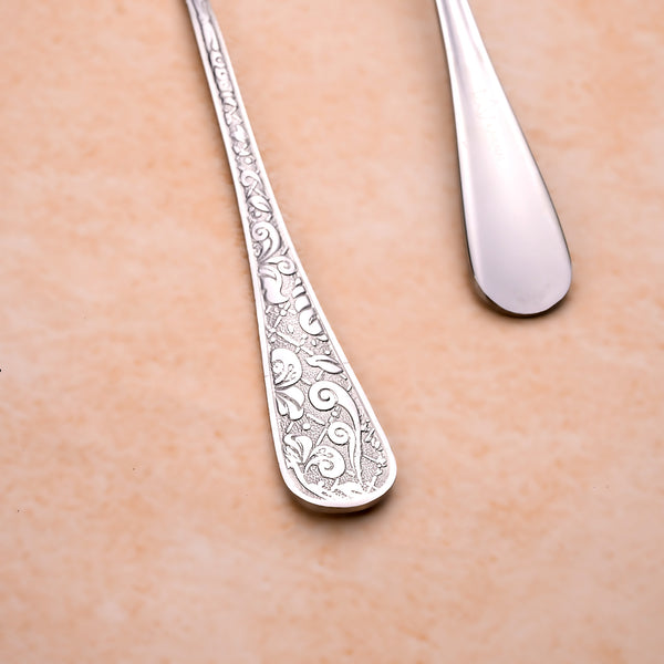 Silver Filigree Spoons (Set of 2)