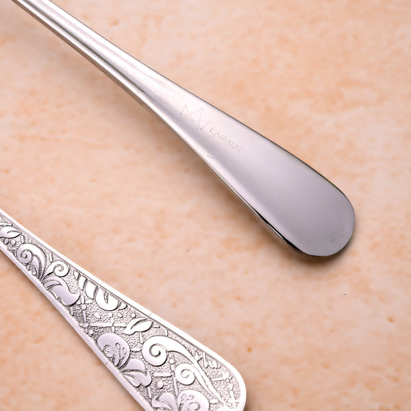 Silver Filigree Spoons (Set of 4)
