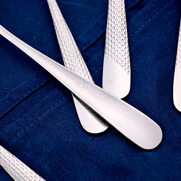 Majestic Silver Stainless Steel Spoons (Set of 4)