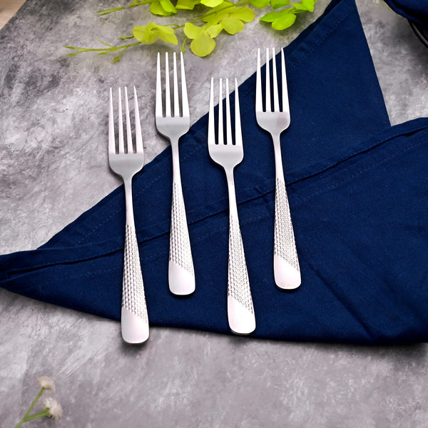 Elite Silver Forks (Set of 4)