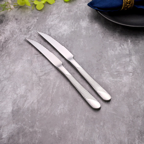 Prime Silver Stainless Steel Knife (Set of 2)