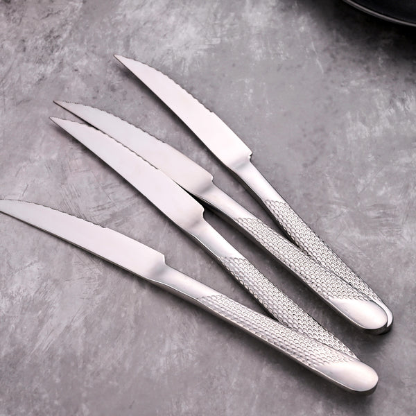Prime Silver Stainless Steel Knife (Set of 4)