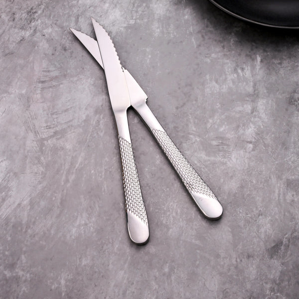 Prime Silver Stainless Steel Knife (Set of 2)