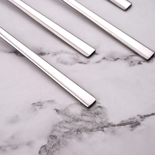 SmoothGrip Stainless Steel Forks (Set of 4)