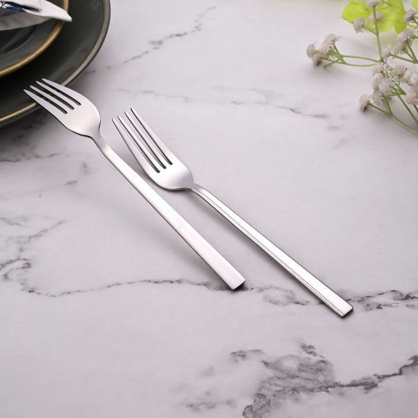 SmoothGrip Stainless Steel Forks (Set of 2)