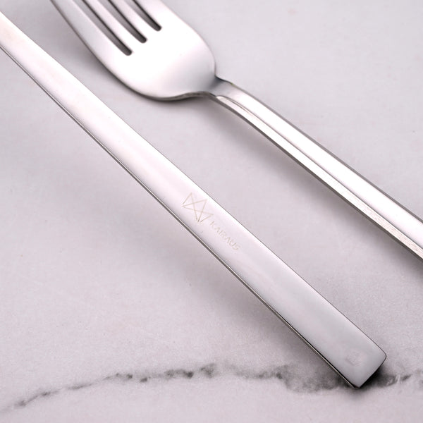 SmoothGrip Stainless Steel Forks (Set of 2)