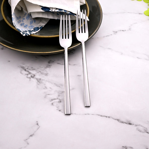 SmoothGrip Stainless Steel Forks (Set of 2)