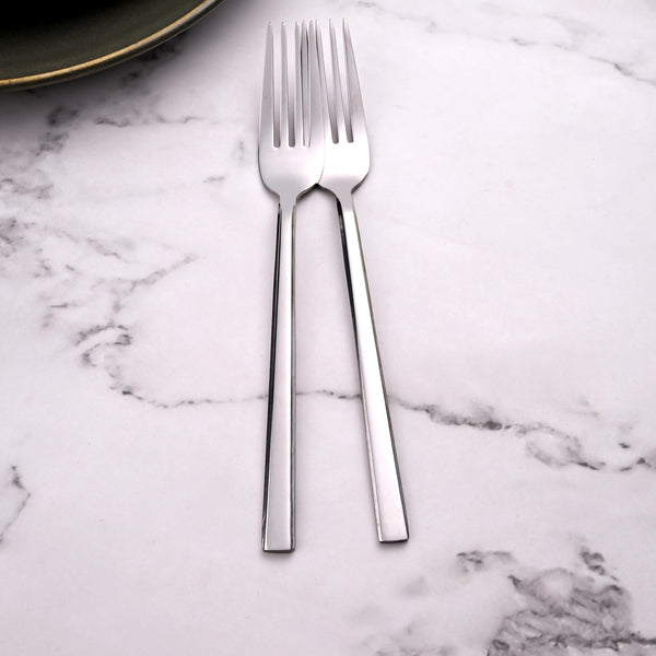 SmoothGrip Stainless Steel Forks (Set of 2)