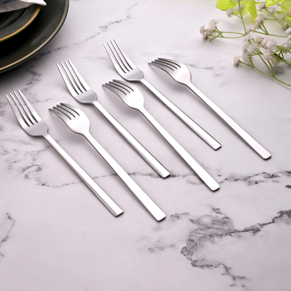Silver Charm Mini Forks (Set of 6)
