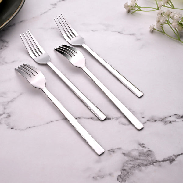 Silver Charm Mini Forks (Set of 4)