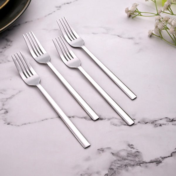 Silver Charm Mini Forks (Set of 4)