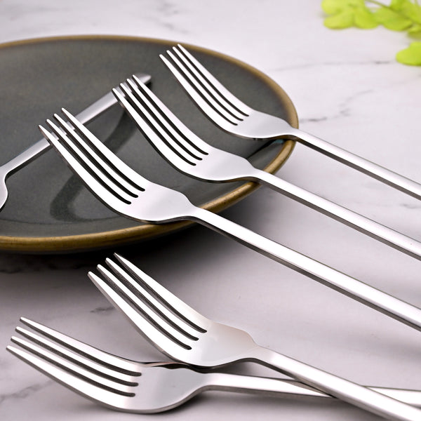 Silver Charm Mini Forks (Set of 6)