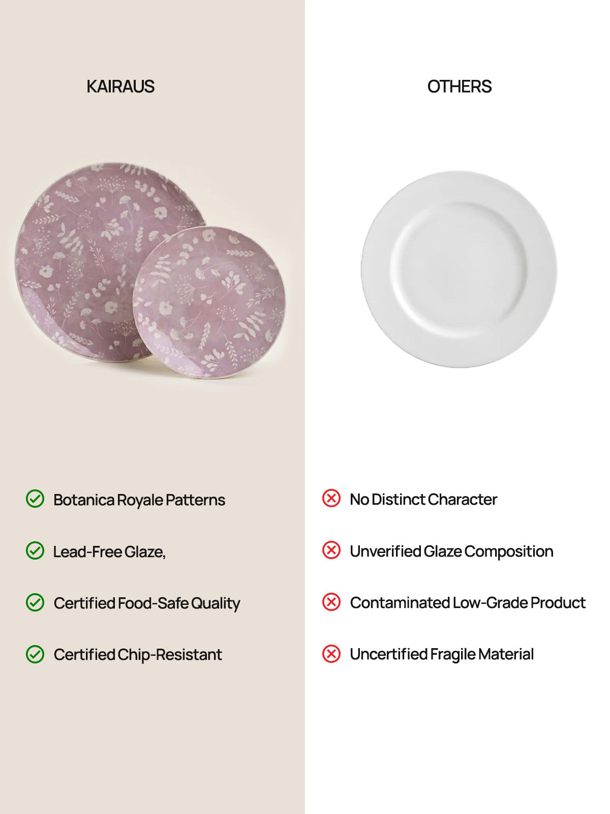 Dahlia porcelain tableware set for everyday meals

