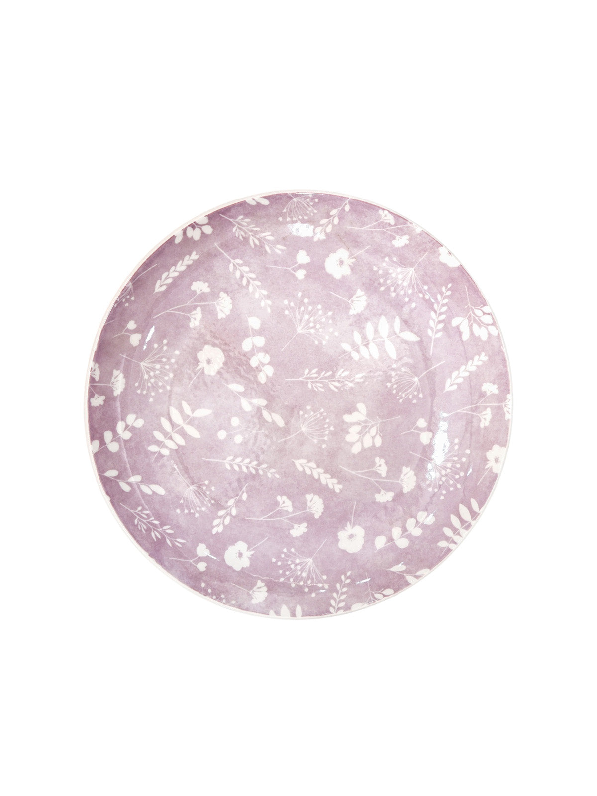Dahlia set of 6 dinner plates for serving lunch and dinner

