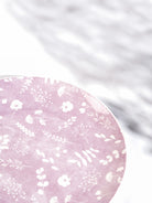 Dahlia 10.8-inch porcelain plates for modern home dining

