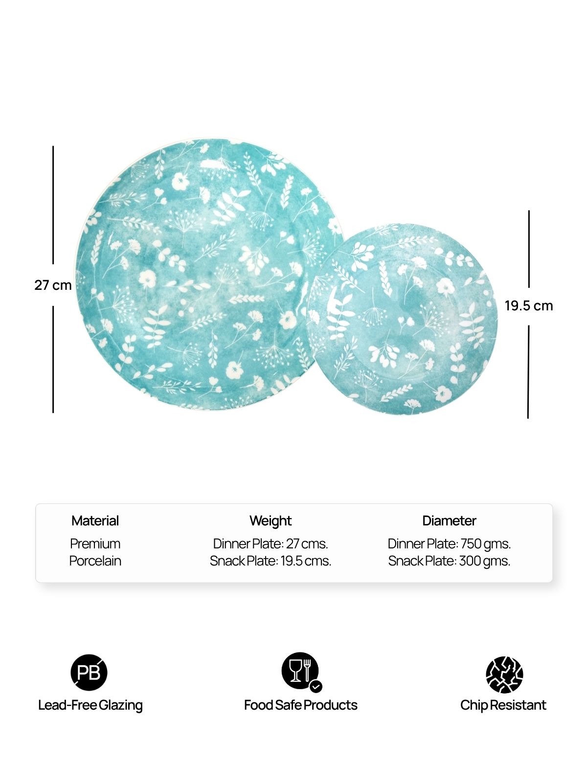 Sophisticated Darla dinner and side plate collection

