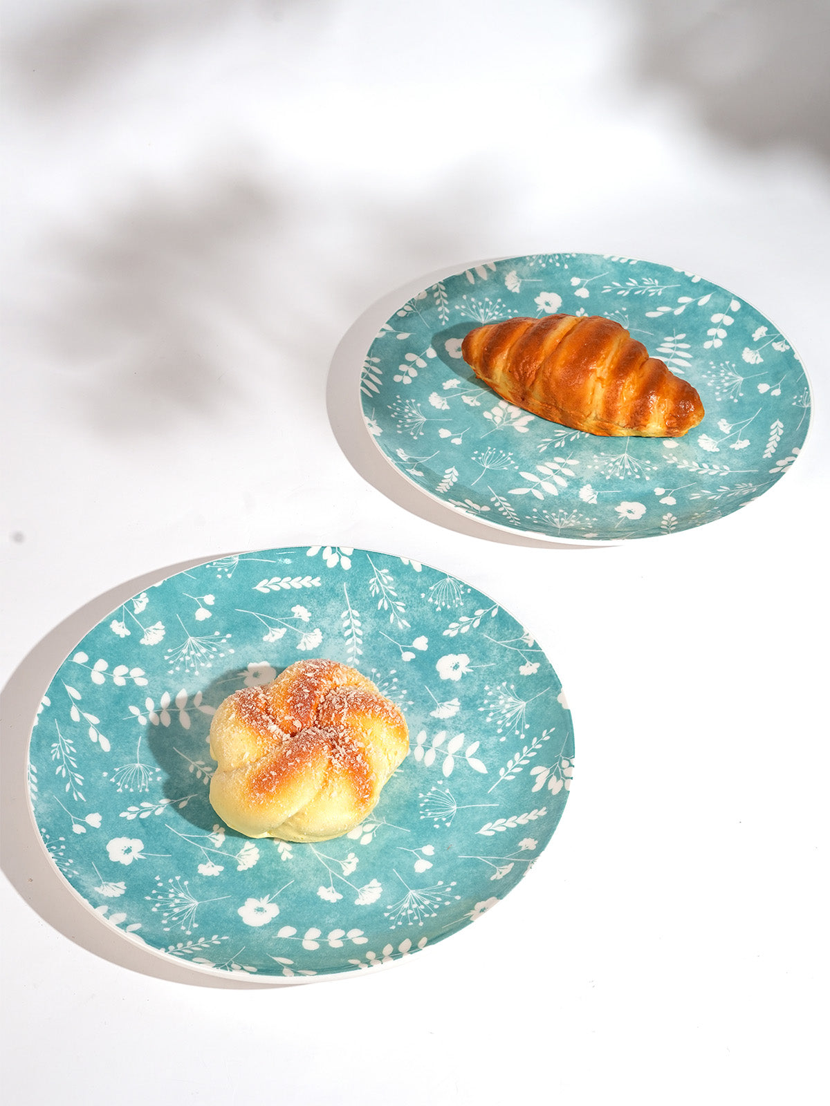 Darla porcelain dinner plates set of 2 in 10.8-inch size

