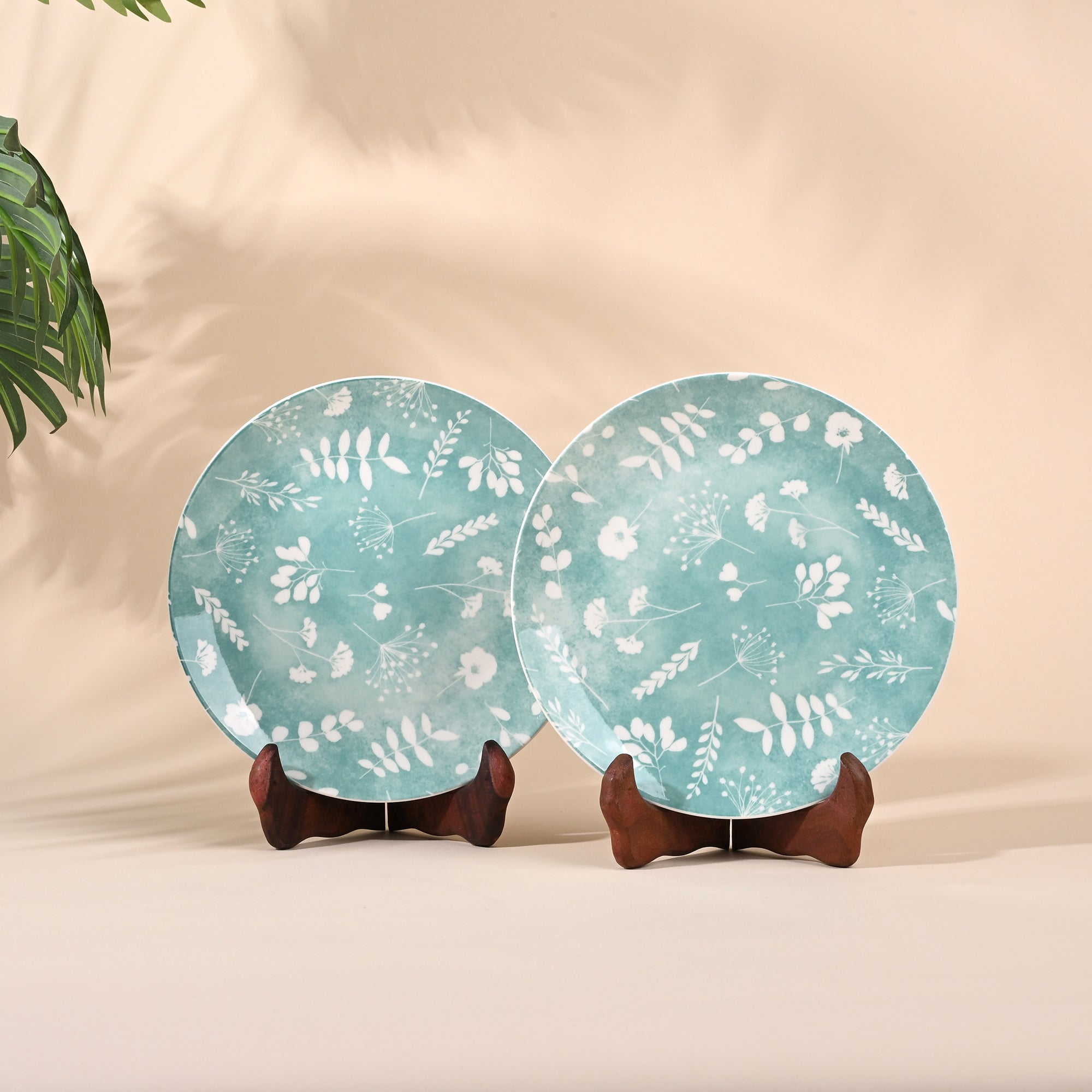 Darla porcelain quarter plates set of 2