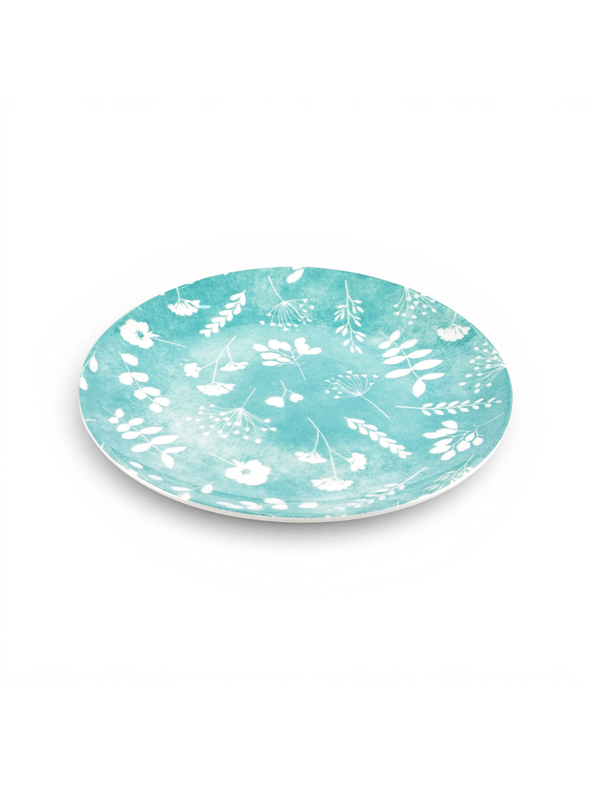 7.8 inch porcelain quarter plates set of 4 for serving
