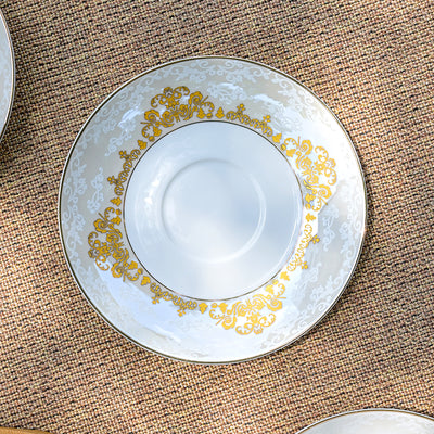 Dinara: Vintage New Fine Bone China Cup Set (Set of 6)
