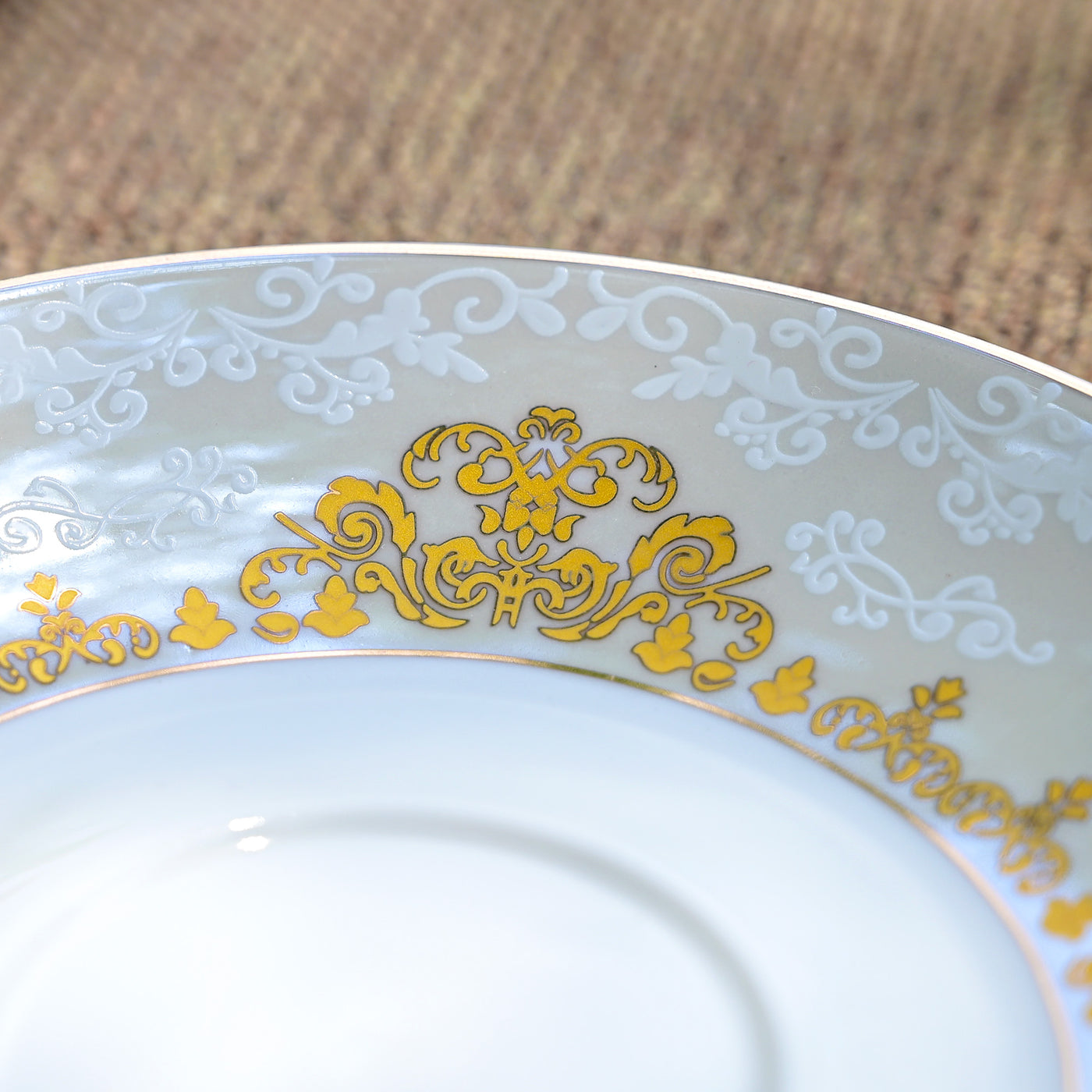 Dinara: Vintage New Fine Bone China Cup Set (Set of 6)