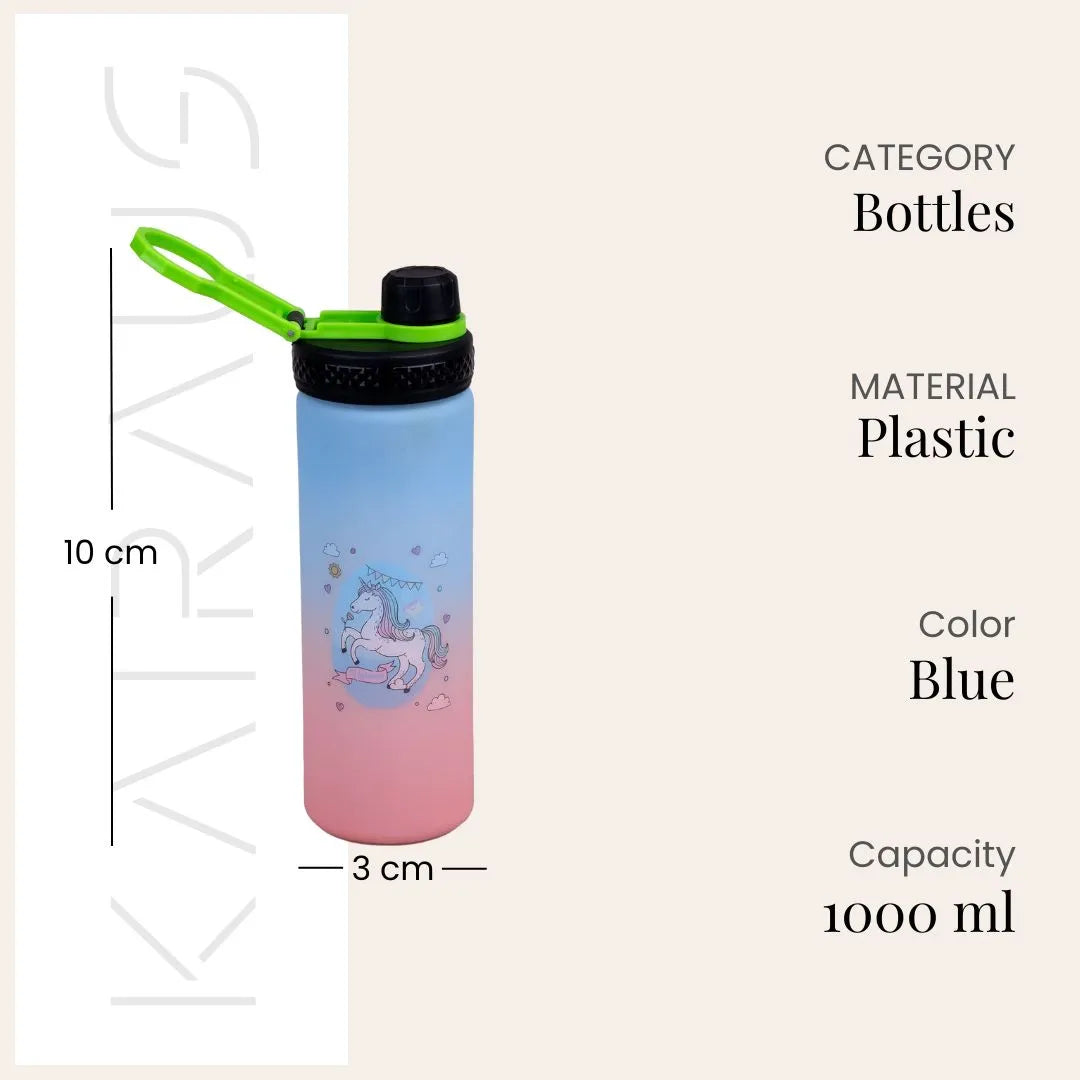 Aesthetic Dreamy Fantasy Water Bottle with whimsical details

