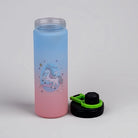 Dreamy Fantasy Water Bottle photographed in natural light

