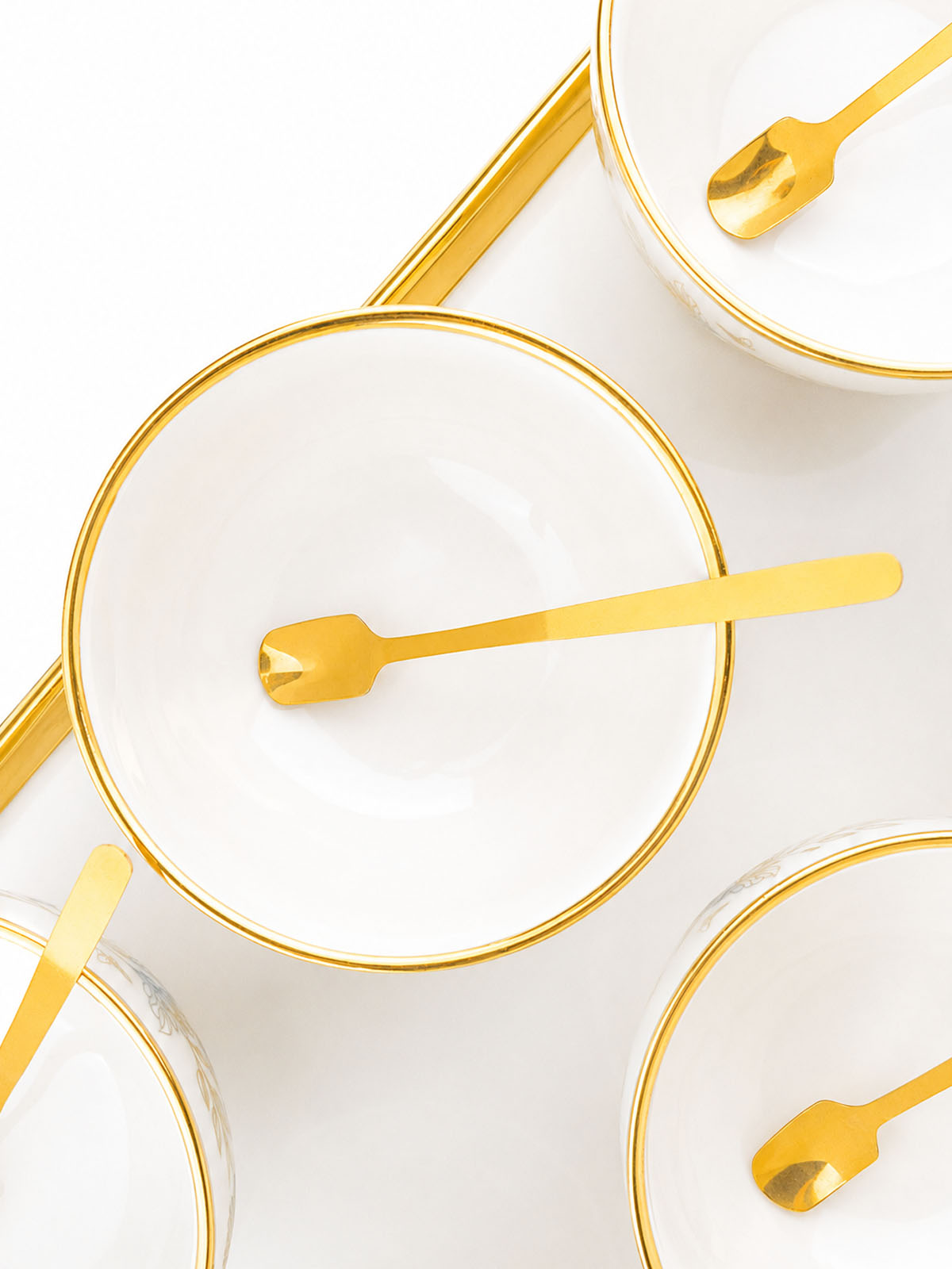 Dusk Lily luxury dessert bowls for serving

