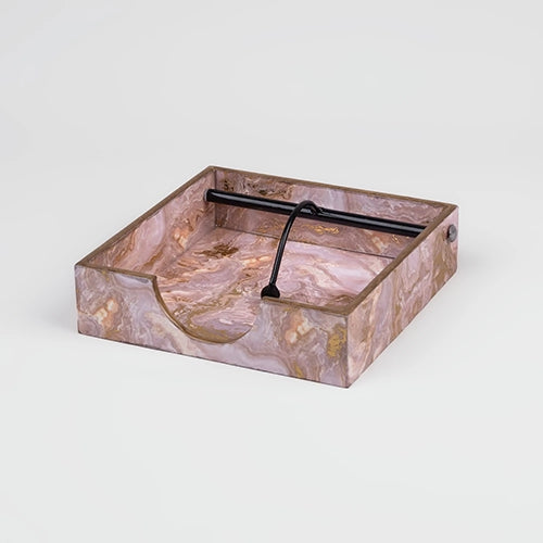 Glossy tissue dispenser for dining table and living room
