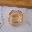 Classic Scotch glass with sophisticated design

